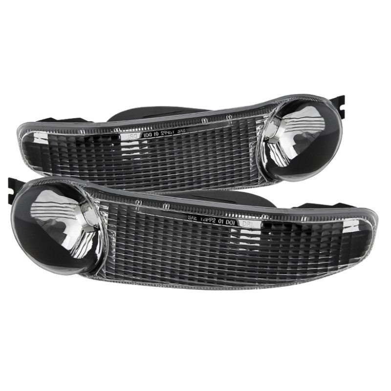 xTune GMC Sierra Denali 00-06 Bumper Lights Black CBL-GD00-BK - 9027079