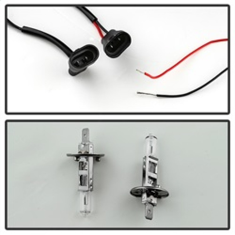 xTune Chevy Silverado 1500/2500/3500 07-13 Halo Projector Headlights Chrome PRO-JH-CS07-LED-C - 9027802