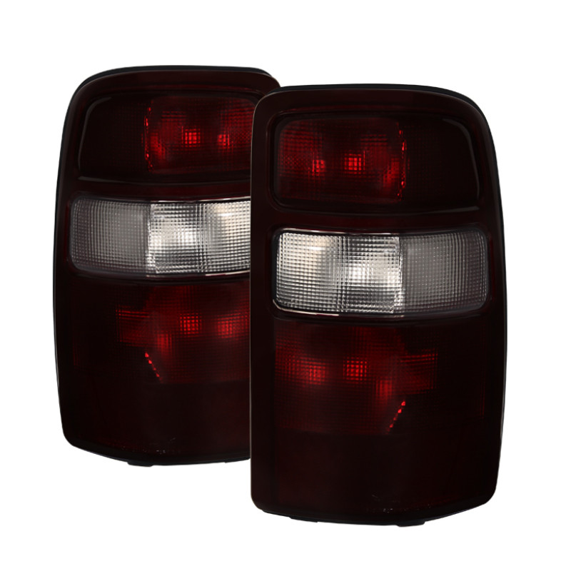 xTune Chevy Suburban Tahoe 00-06 OEM Style Tail Lights Red Smoked ALT-JH-CSUB04-OE-RSM - 9028823
