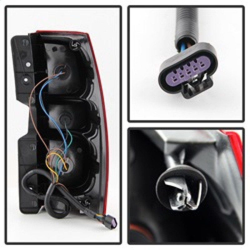 xTune Chevy Suburban 07-13 Driver Side Tail Lights - OEM Left ALT-JH-CSUB07-OE-L - 9028854