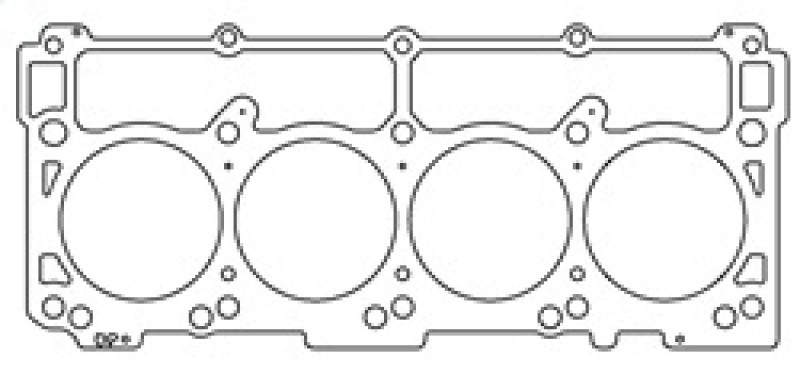 Cometic Chrysler 6.1L Alum Hemi 4.125in .040 thick MLS Head Gasket - C5526-040