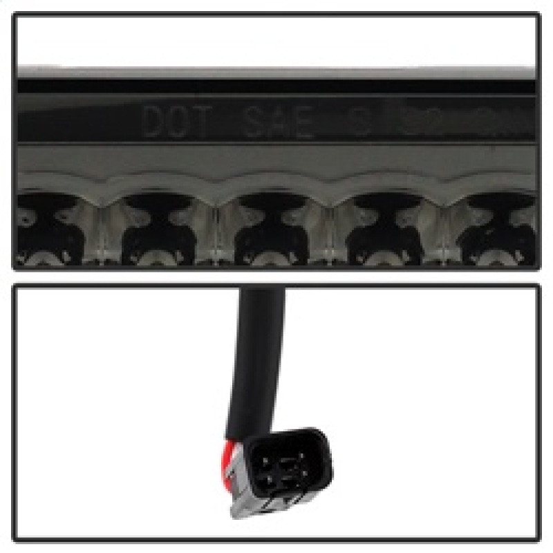 xTune Yukon Denali 99-00 LED Tail Lights w/ 3rd LED Brake Light Smoked ALT-JH-CCK88-LED-SET-SM - 9032752