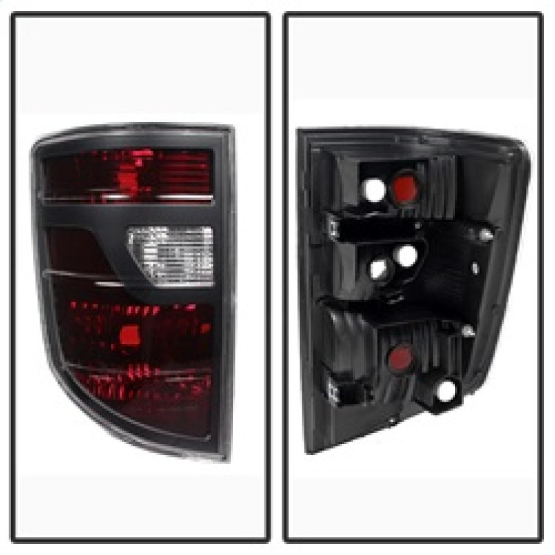 xTune Honda Ridgeline Pickup 06-08 OEM Style Tail Lights Red Smoked ALT-JH-HRID06-OE-RSM - 9033193