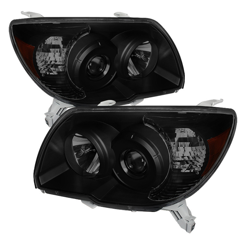 xTune Toyota 4Runner 06-09 Crystal Headlights Black Smoked HD-JH-T4R06-AM-BSM - 9033421