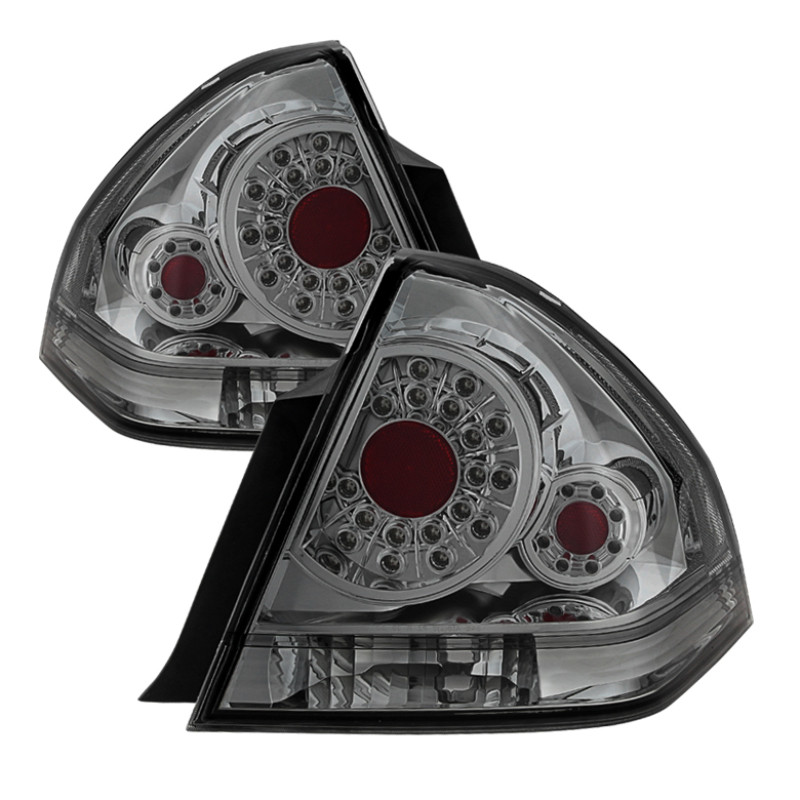 xTune Chevy Impala 06-13 LED Tail Lights Smoked ALT-JH-CIM06-LED-SM - 9033735