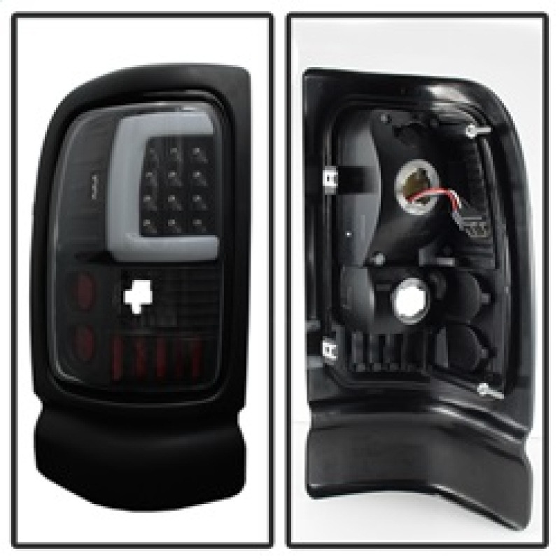 xTune Dodge Ram 1500 94-01 Tail Lights - Light Bar LED - Black ALT-ON-DRAM94V3-LBLED-BK - 9038860