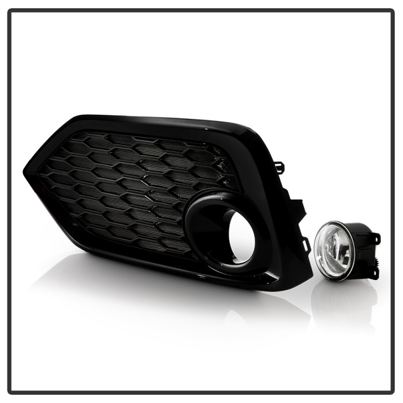 Spyder 16-17 Honda Civic 3DR Hatchback Only OEM Fog Light w/Switch - Clear (FL-HC2017-H-C) - 9043321