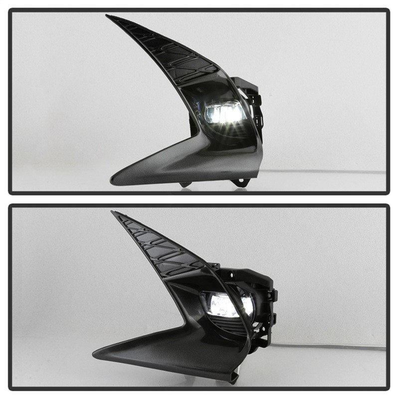 Spyder 16-18 Lexus GS (w/F-Sport Pkg) OEM LED Fog Lights w/OEM switch - Clear (FL-LGS16FS-LED-C) - 9044311