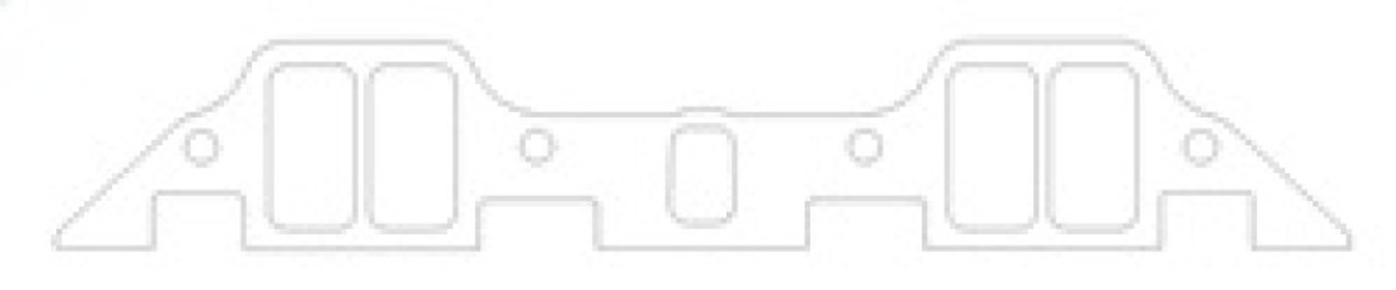 Cometic Chrysler B/RB .060in Fiber Intake Mani Gasket Set-1.229in x 2.310in Rectangle Port - C5611-060