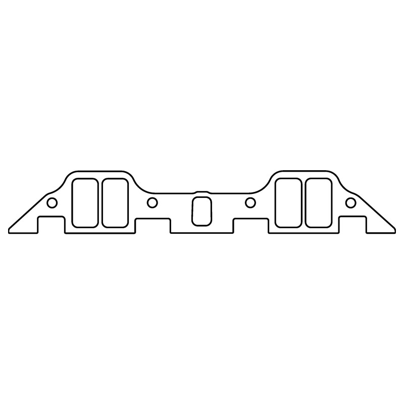 Cometic Chrysler B/RB .094in Fiber Intake Mani Gasket Set-1.229in x 2.310in Rectangle Port - C5611-094