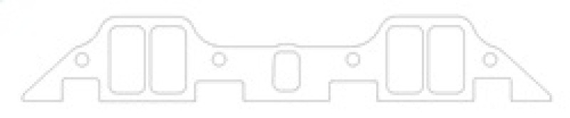 Cometic Chrysler B/RB .125in Fiber Intake Mani Gasket Set-1.229in x 2.310in Rectangle Port - C5611-125