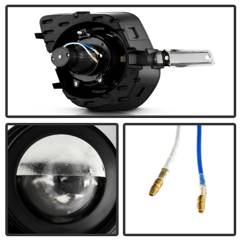 Spyder 10-16 Chevrolet Equinox OEM Style Fog Lights w/Switch (H3 12V 55W) - Clear (FL-CEQ10-C) - 9050978