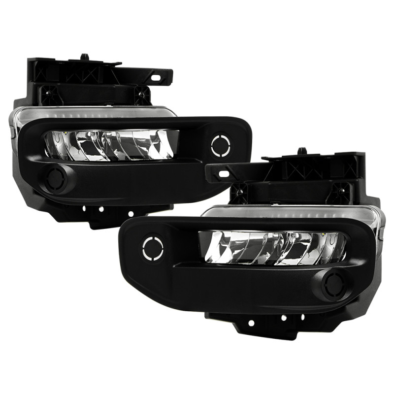 Spyder 19-22 Dodge Ram 1500 OEM Full LED Fog Lights W/Universal Switch - 9051067