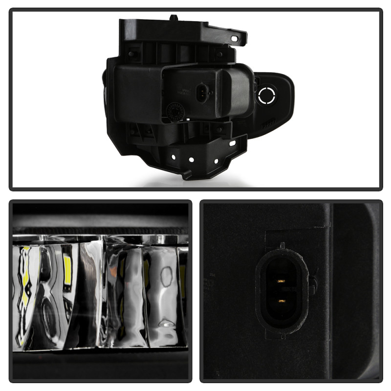 Spyder 19-22 Dodge Ram 1500 OEM Full LED Fog Lights W/Universal Switch - 9051067