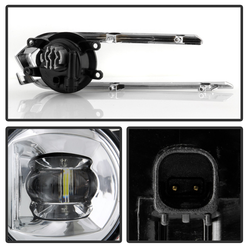 Spyder 21-23 Toyota Sienna (LE-XLE Models Only) OEM Full LED Fog Lights w/Switch - 9051364