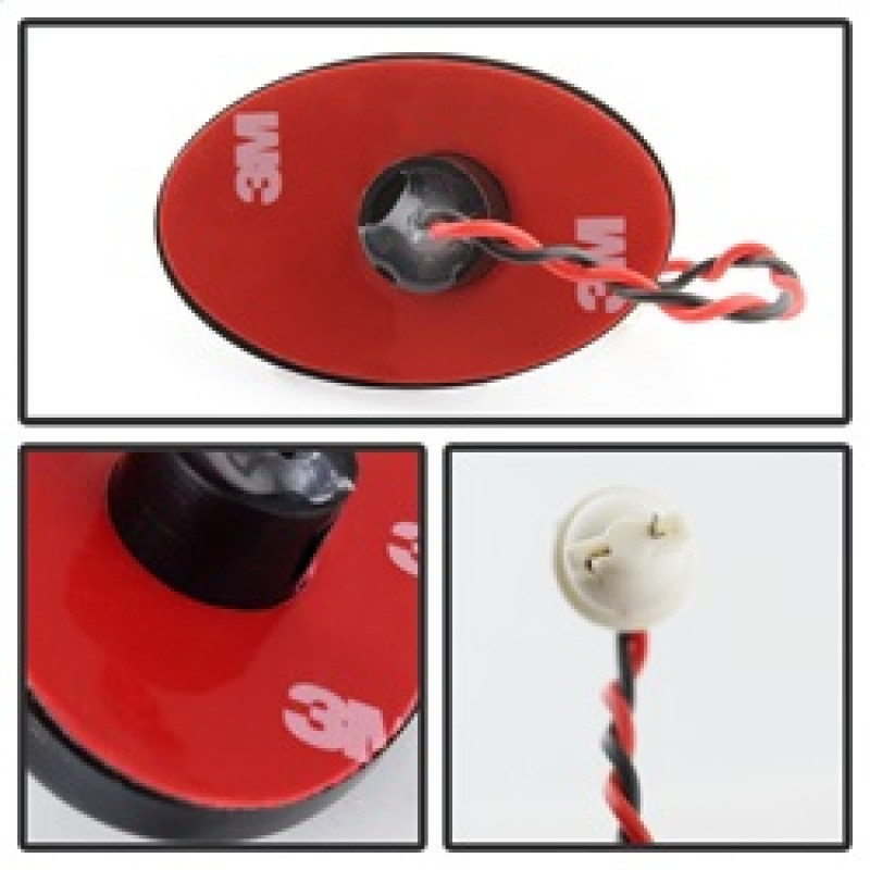 xTune Ford Superduty F250-F550 99-10 Dually Fender LED Side Fender Lights Smoke ACC-LED-FDSD99-SL-SM - 9924668