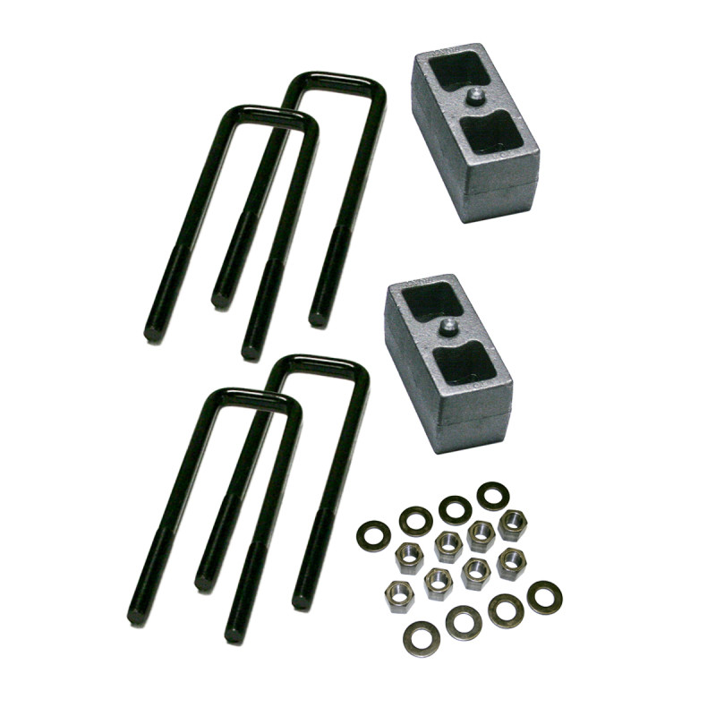 Superlift 79-95 Toyota Pickup 4WD/79-86 4Runner 4WD 3in Block Kit w/ 2.5in Wide U-Bolts - 7138