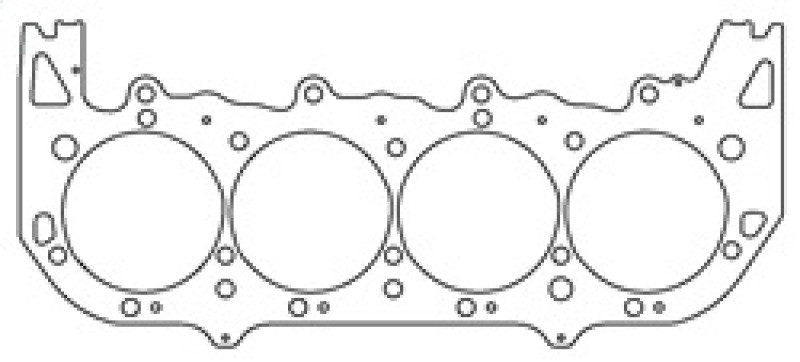 Cometic GM/Mercury Marine Big Block V8 Gen-IV/V/VI .066in MLS Cylinder Head Gasket - 4.530in Bore - C5635-066