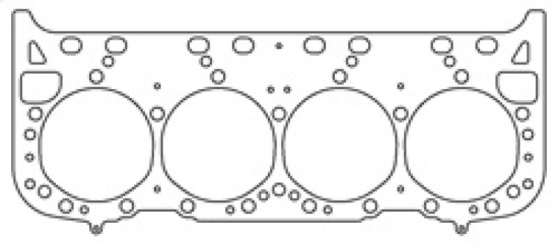 Cometic 92-96 GM LT1 Small Block 4.100 inch Bore .120 inch MLS Head Gasket (w/Valve Pockets) - C5646-120