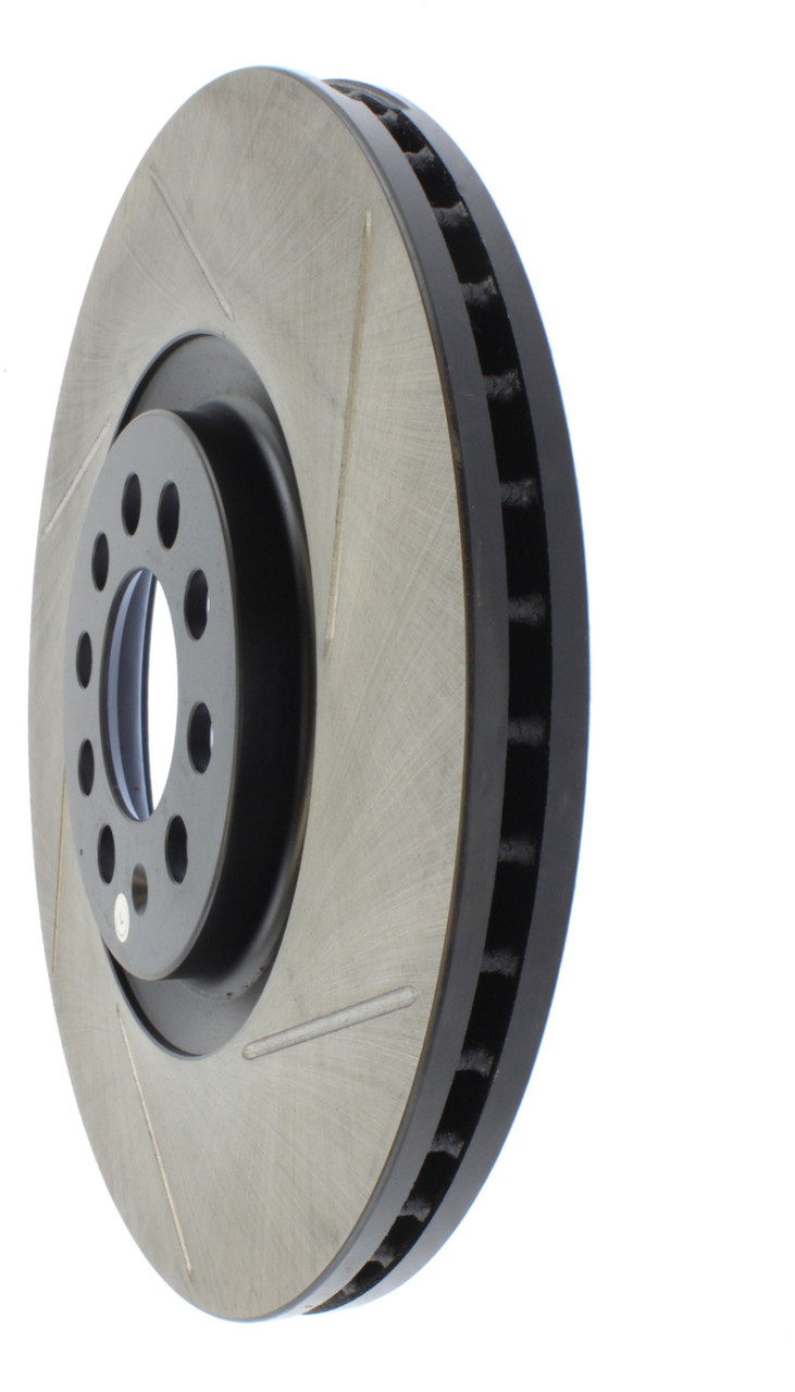 StopTech Power Slot 3/99-06 Audi TT/00-06 TT Quattro / 03-05 VW Golf GTi Left Front Slotted Rotor - 126.33062SL