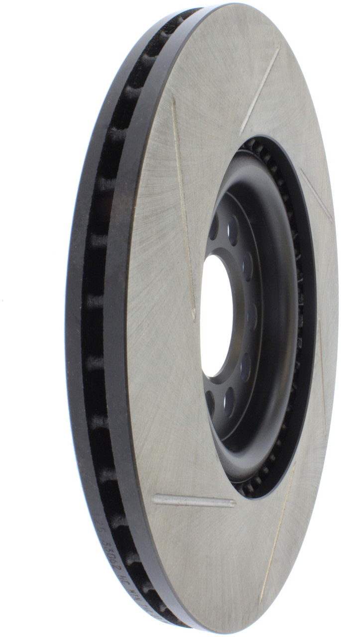 StopTech Power Slot 3/99-06 Audi TT/00-06 TT Quattro / 03-05 VW Golf GTi Left Front Slotted Rotor - 126.33062SL