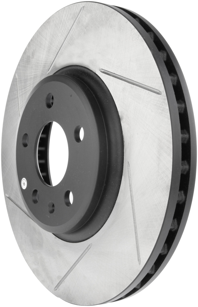 StopTech 09-10 Audi A4 / 08-10 A5 / 10 Audi S4 Front Right Slotted Rotor - 126.33123SR