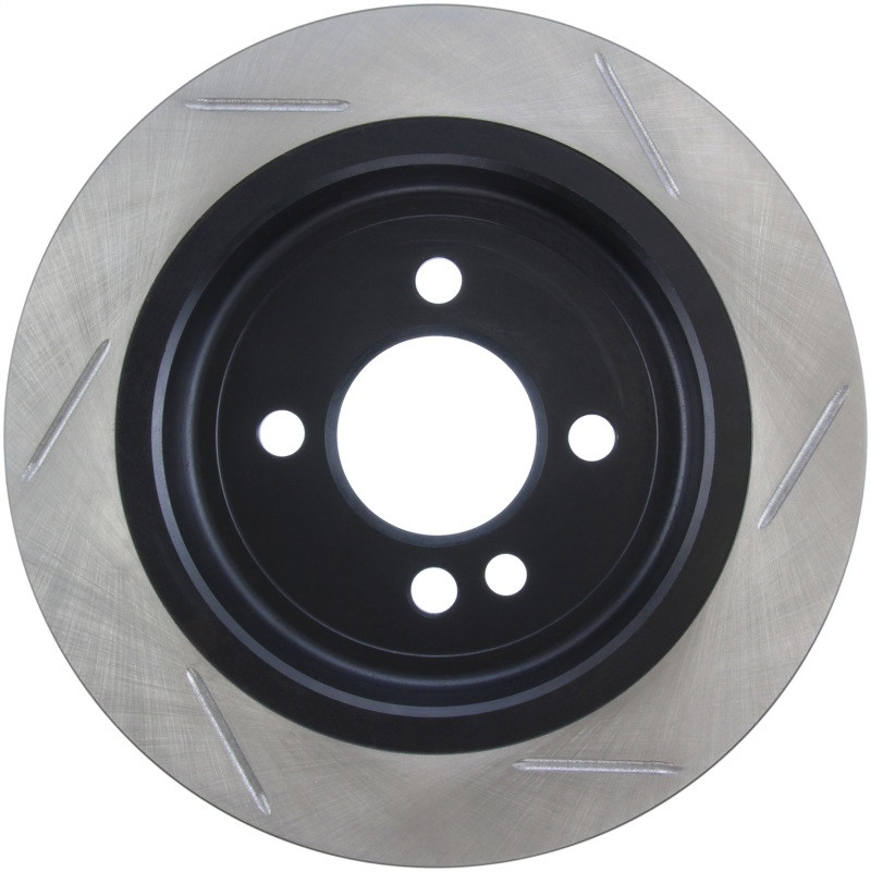 StopTech Power Slot 02-06 Mini Cooper / Mini Cooper S Rear Left SportStop Slotted Rotor - 126.34066SL
