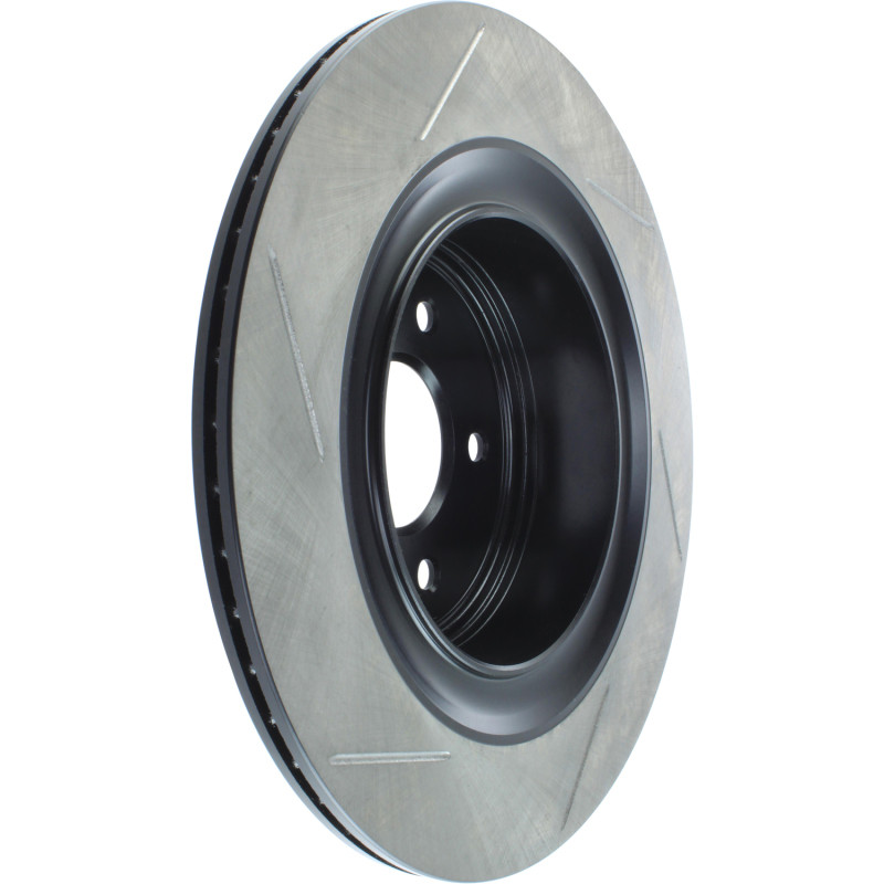 StopTech Power Slot 07-08 Infiniti G35 2WD Sport Sedan / 08-09 G37 SportStop Slotted Rear Left Roto - 126.42093SL