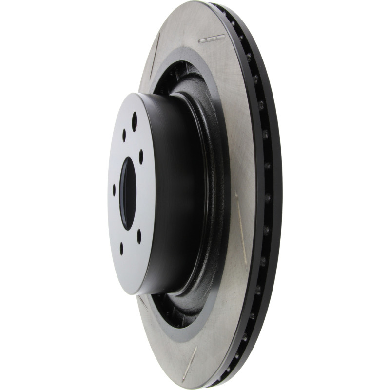 StopTech Power Slot Nissan 370z / Infiniti G37 SportStop Slotted Rear Right Rotor - 126.42101SR