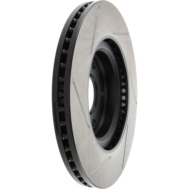 StopTech 13-15 Nissan Pathfinder Slotted Front Left Rotor - 126.42120SL