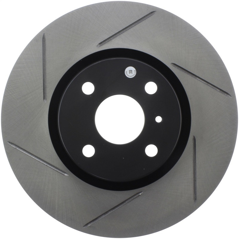 StopTech 16-18 Mazda Miata MX-5 Sport Slotted Front Right Rotor - 126.45090SR