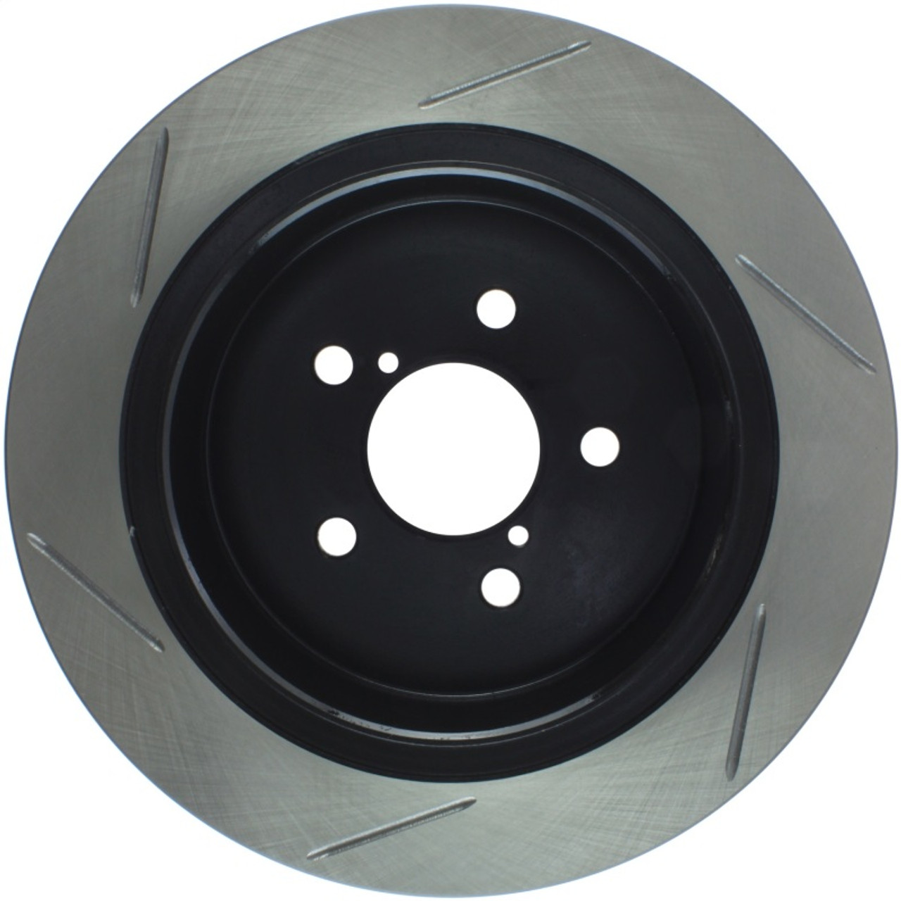 StopTech Power Slot 06-08 Subaru Legacy Wagon/Sedan 2.5i Rear Left SportStop Slotted Rotor - 126.47026SL