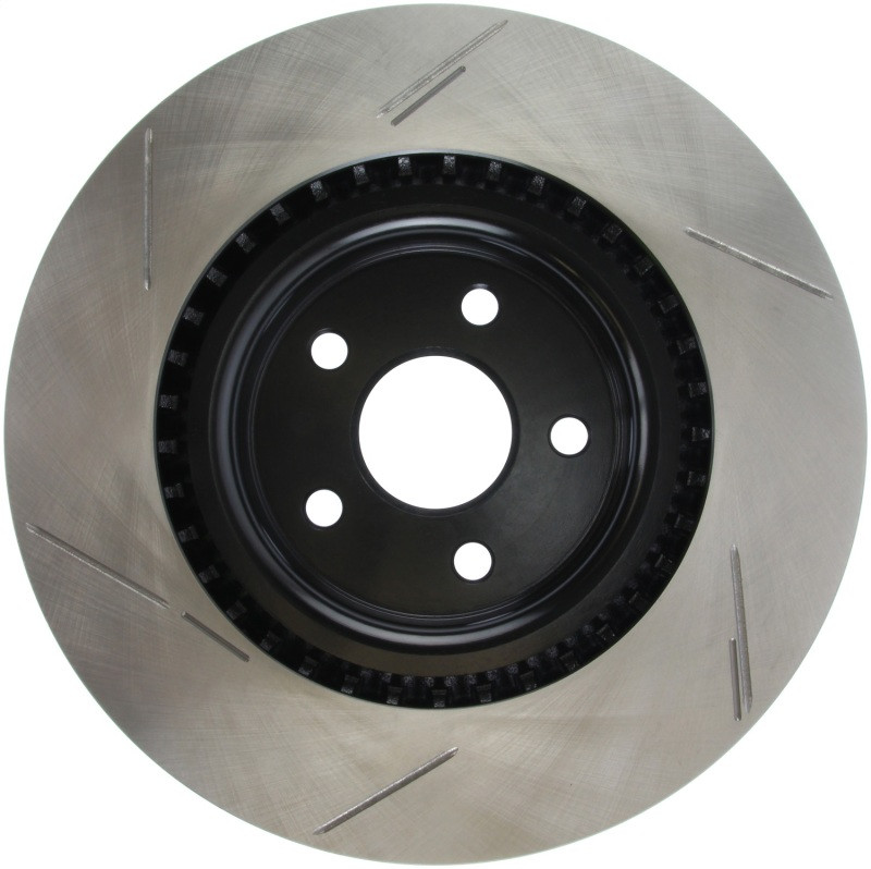 StopTech 12-18 Jeep Grand Cherokee SRT8 (380mm Front Disc) Front Left Slotted Sport Brake Rotor - 126.58010SL
