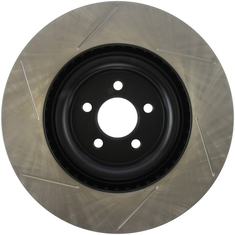 StopTech 2015 Ford Mustang GT w/ Brembo Brakes Left Front Slotted Brake Rotor - 126.61116SL