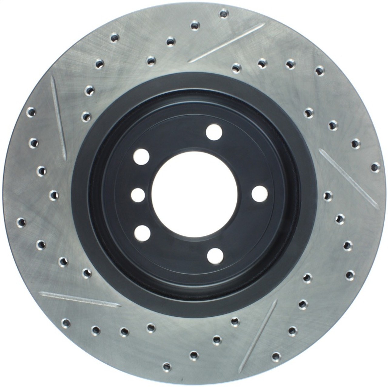 StopTech 06-08 BMW Z4 / 00-07 330 Series (E46/E90) Slotted & Drilled Left Front Rotor - 127.34052L