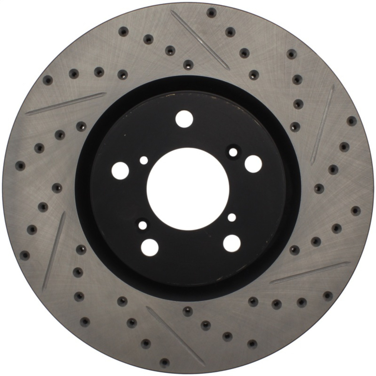 StopTech 07-08 Acura MDX SportStop Slotted & Drilled Left Front Rotor - 127.40071L