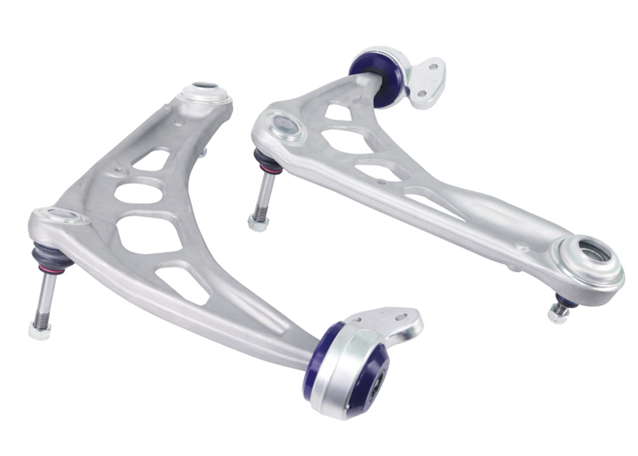 SuperPro 2000 BMW 323Ci Base Front Alloy Lower Control Arm Set (STD Alignment) - ALOY0046K