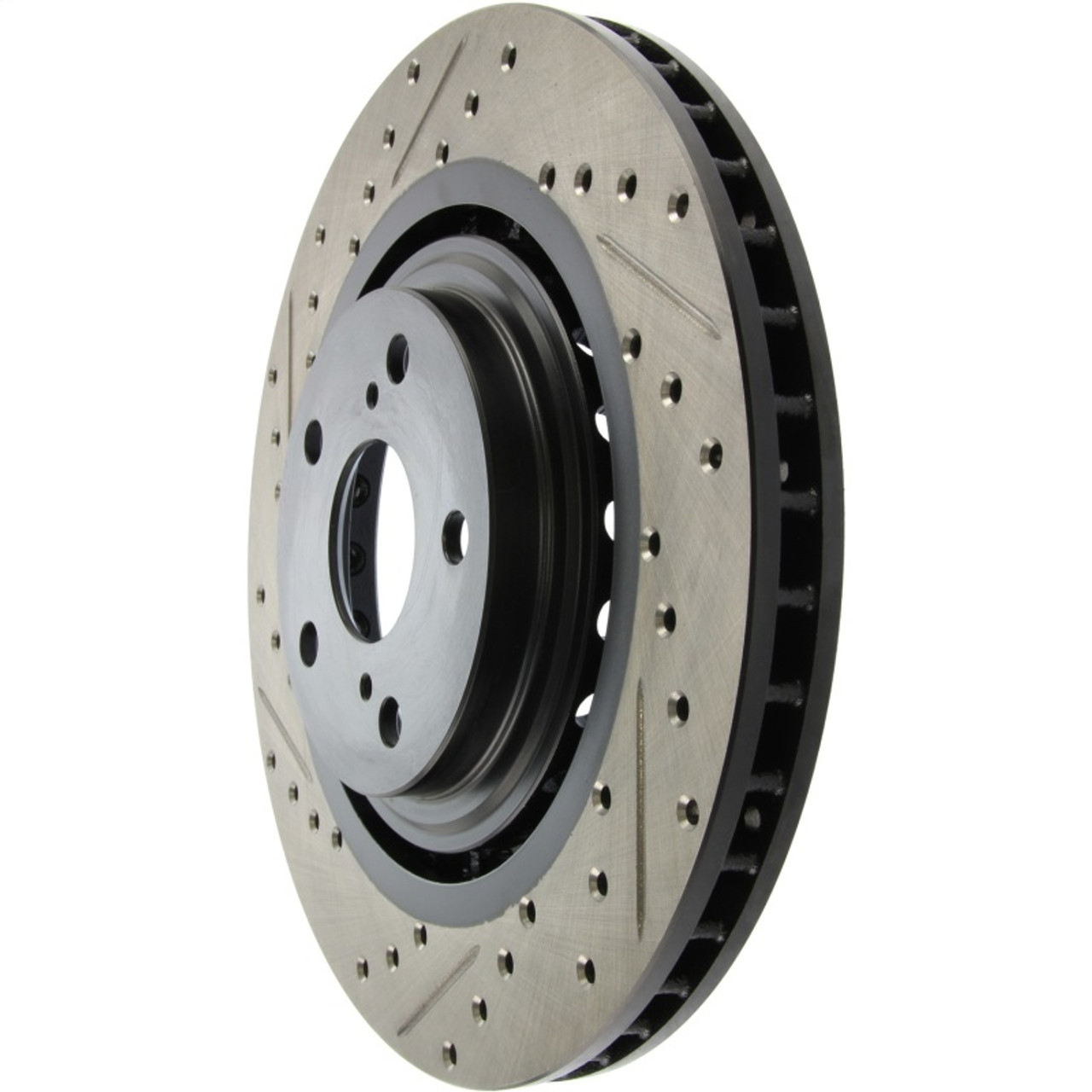 StopTech Sport Drilled & Slotted Rotor - Front Right - 127.44158R
