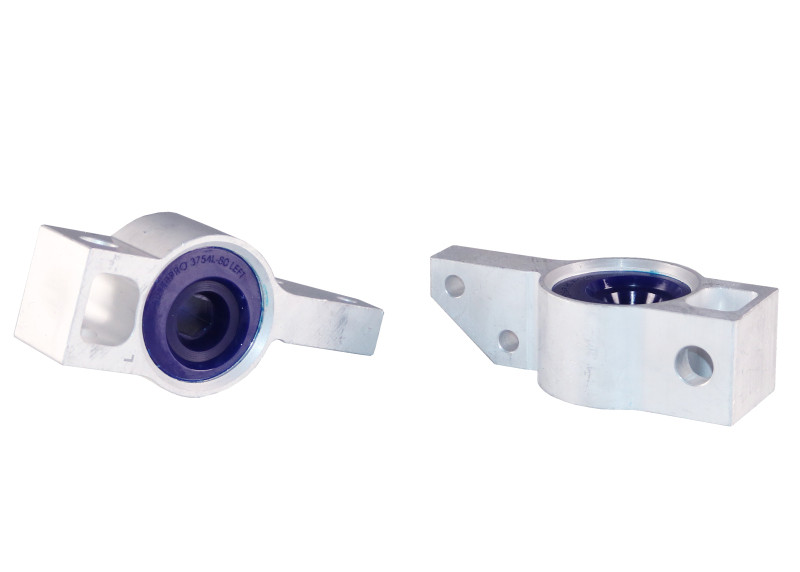 SuperPro 2012 Volkswagen Golf R Base Front Lower Inner Anti-Lift/Caster Bushing/Bracket Assembly - ALOY3273-80K