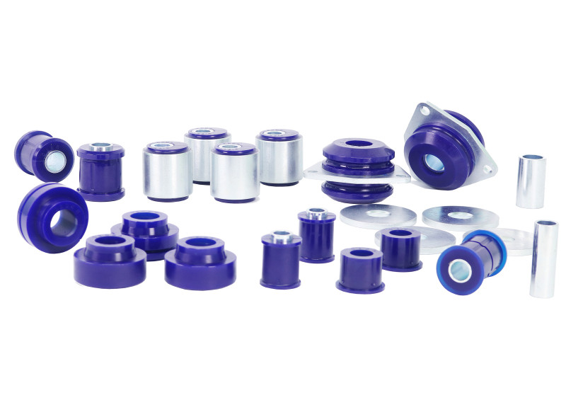 SuperPro 1994 Land Rover Discovery Base Fr/Rr Caster Correction Radius Arm & Panhard Rod Bushing Set - KIT043AADJK