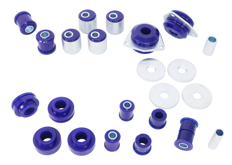 SuperPro 1994 Land Rover Discovery Base Fr/Rr Caster Correction Radius Arm & Panhard Rod Bushing Set - KIT043AADJK