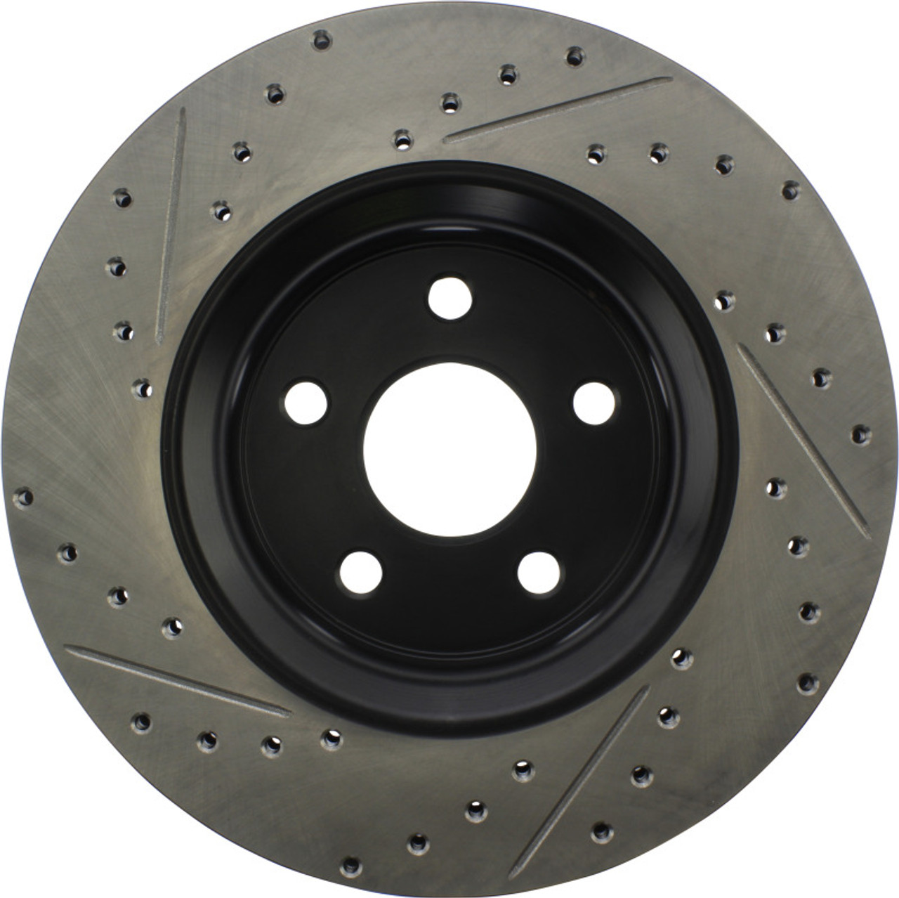 StopTech 11-12 Dodge Durango Sport Drilled & Slotted Front Passenger-Side Brake Rotor - 127.58008R
