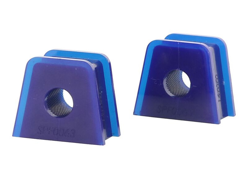 SuperPro 1962 MG MGB Base Front 17.5mm Sway Bar Mount Bushing Set - SPF0063-17.5K