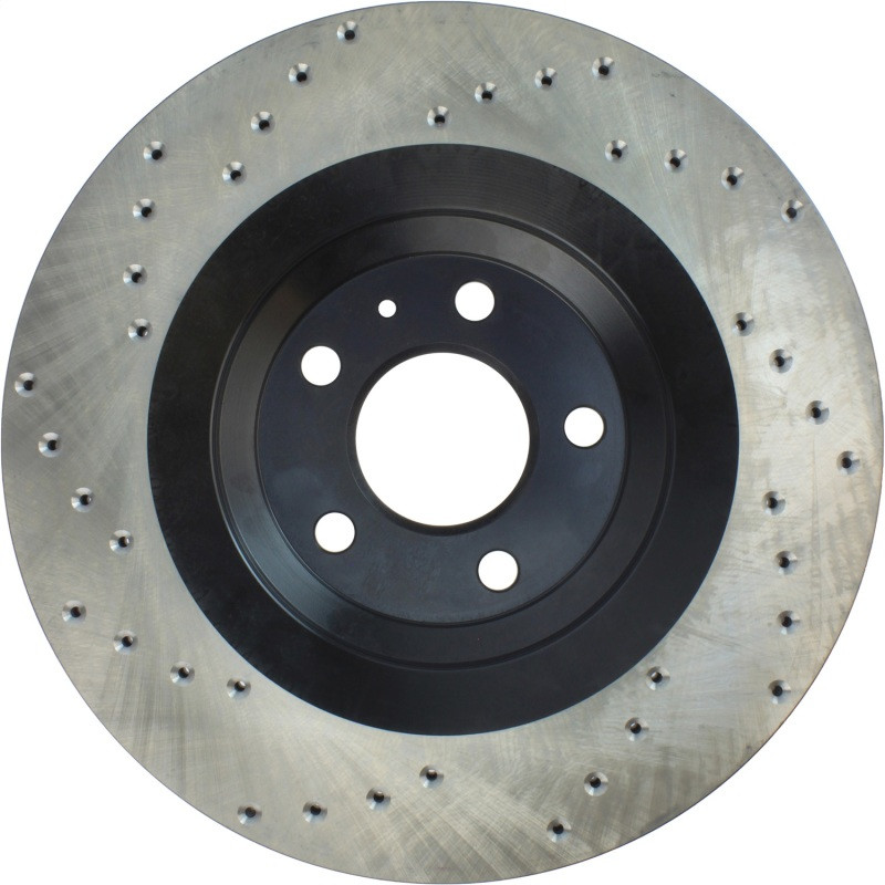 StopTech 07-10 Audi S6 Drilled Left Rear CRYO Rotor - 128.33117CL
