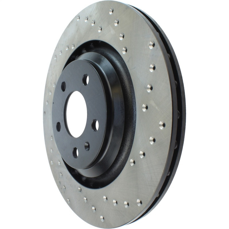 StopTech 07-10 Audi S6 Drilled Left Rear CRYO Rotor - 128.33117CL