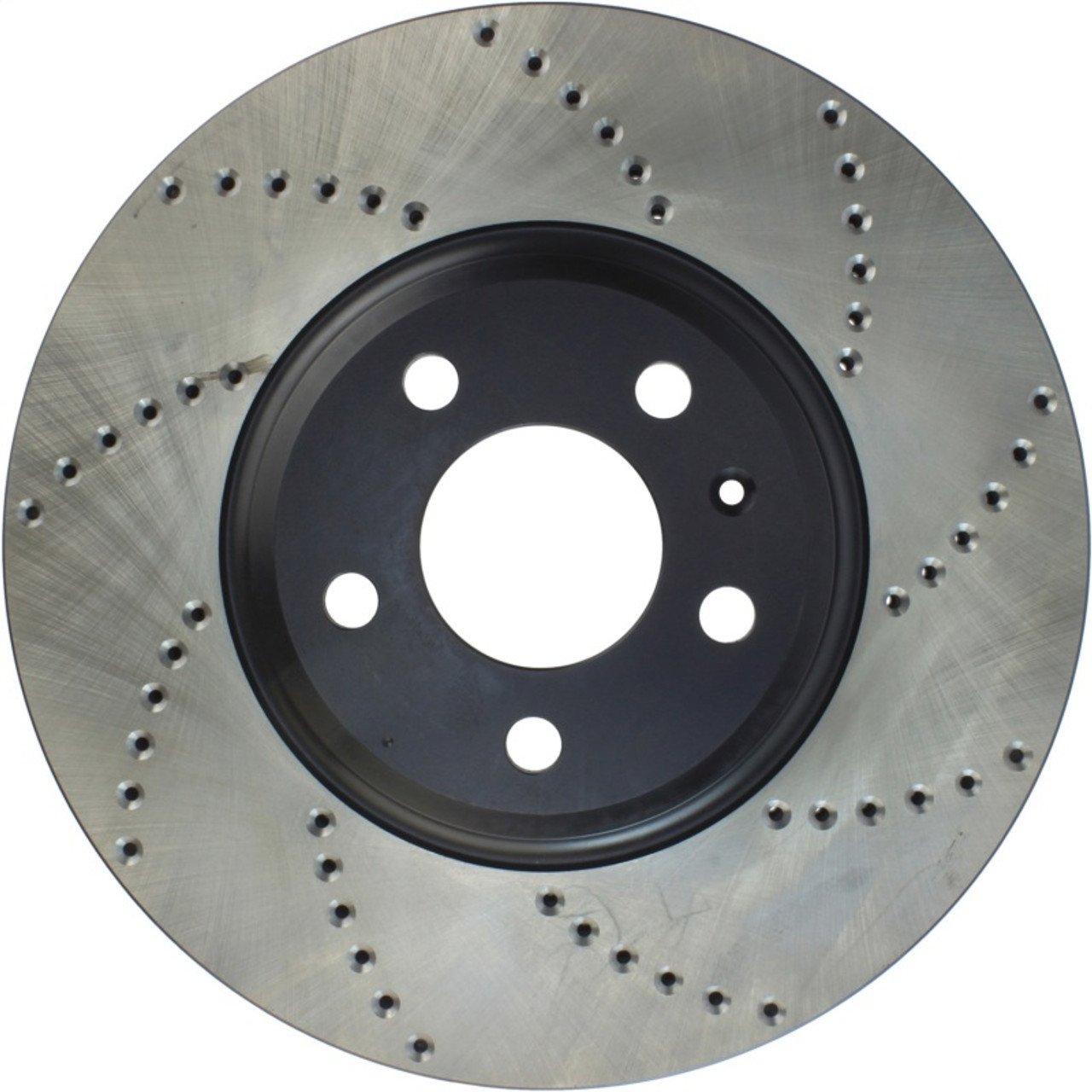 StopTech 08-11 Audi A5 Quattro / 09-12 Audi A4 Quattro Sport Cryo Drilled Left Front Rotor - 128.33123CL