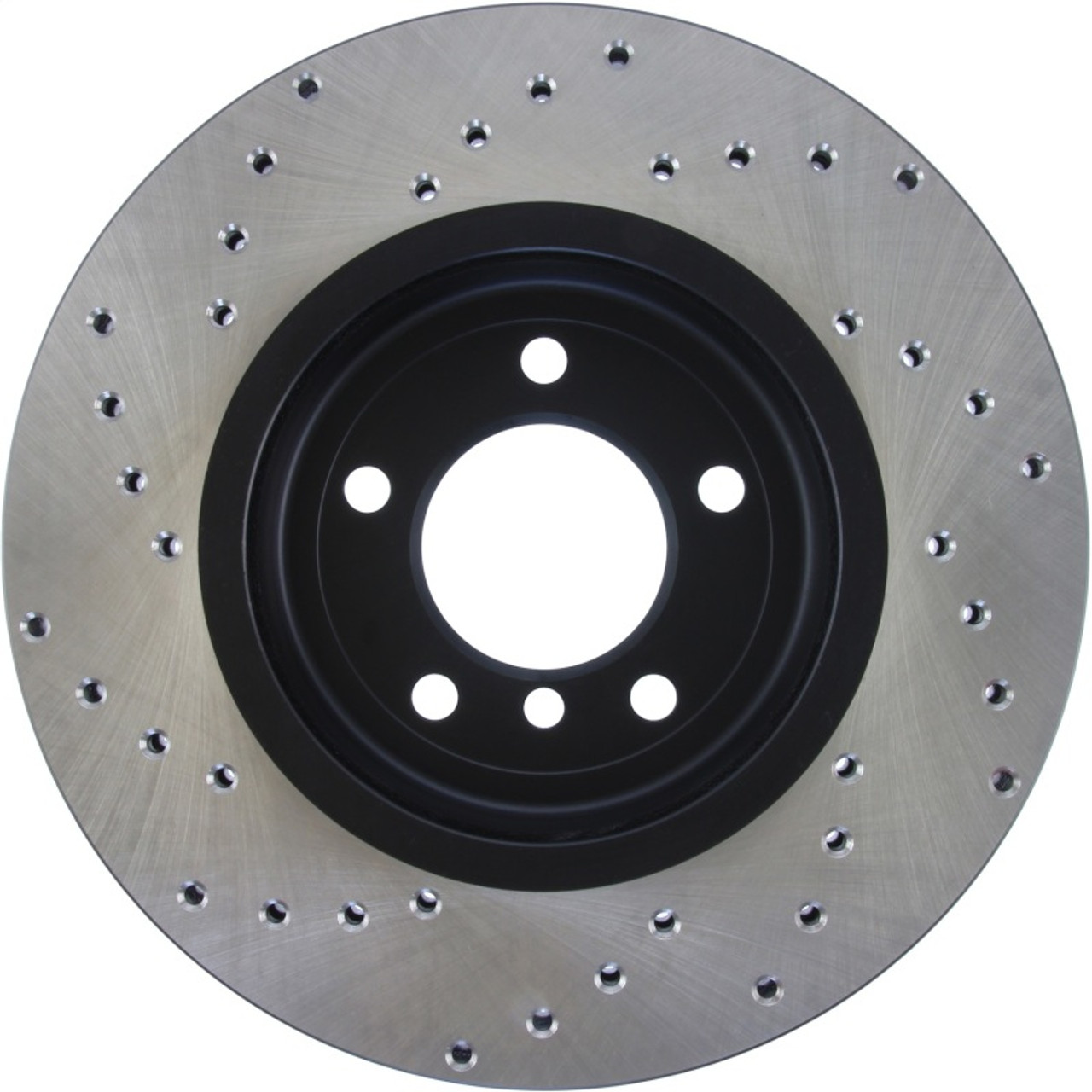 StopTech 06-08 BMW Z4 Drilled Front Left Cryo Rotor - 128.34052CL