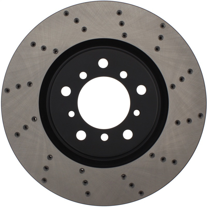 StopTech 01-06 BMW M3 Drilled Left Front CRYO Rotor - 128.34058CL