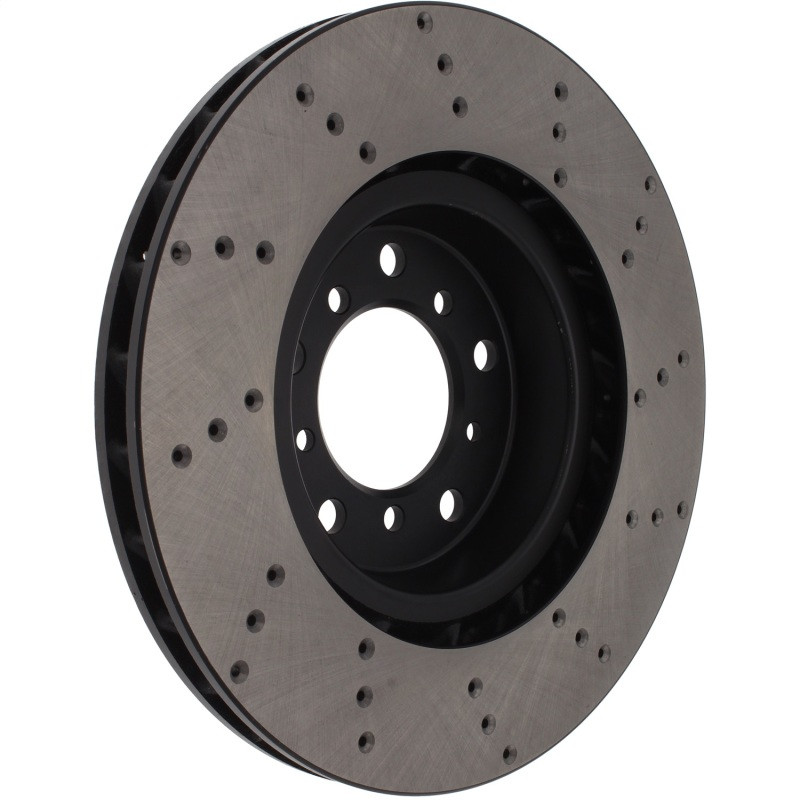 StopTech 01-06 BMW M3 Drilled Right Front CRYO Rotor - 128.34059CR