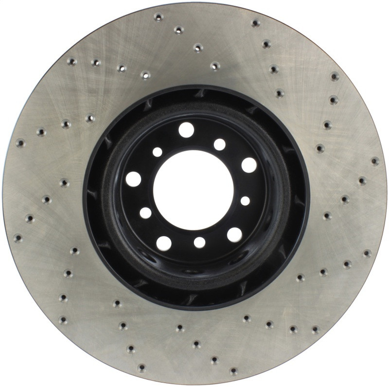 StopTech 00-03 BMW M5 Drilled Right Front Rotor - 128.34063R